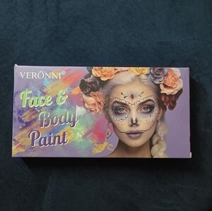 Face & Body Paint - Vibrant Multicolor Palette